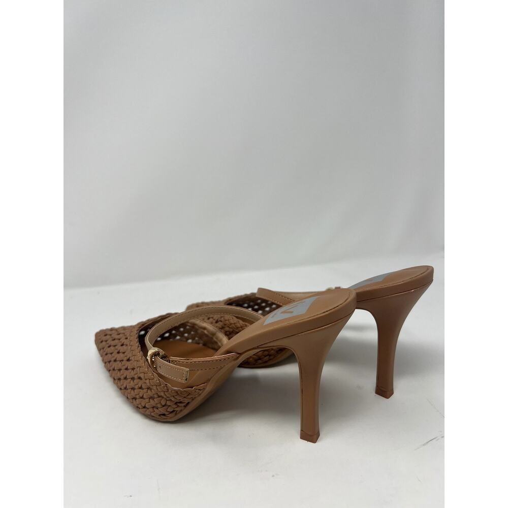 DV Dolce Vita Women's 9M Geanie Woven Toffee Heels - Picture 5 of 9